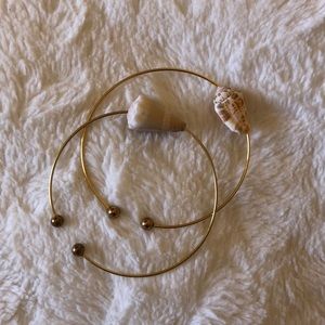 Seashell Bracelets - Set of two